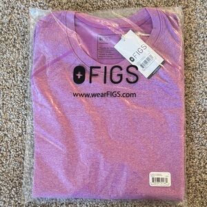FIGS BRAND NEW WITH TAGS LONGSLEEVE UNDERSCRUB PURPLE SIZE L